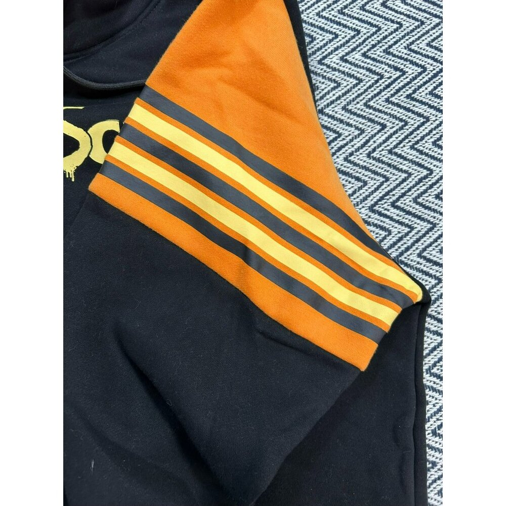 Six Flags ValleyScare Halloween Black & Orange Hoodie With Pumpkin Graphics - Picture 5 of 5